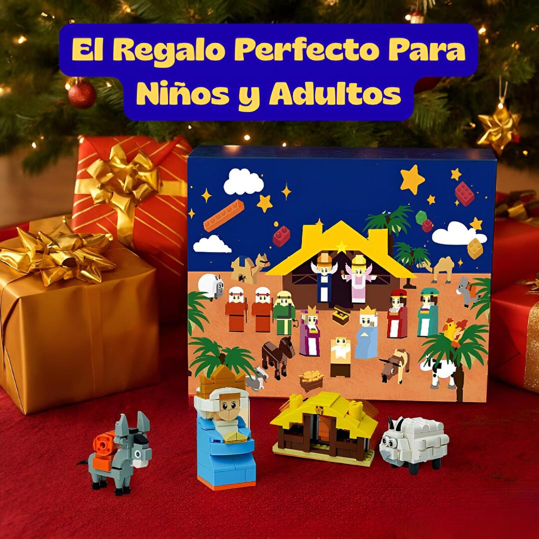HolyBlox™ Calendario de Adviento Belén Bloques